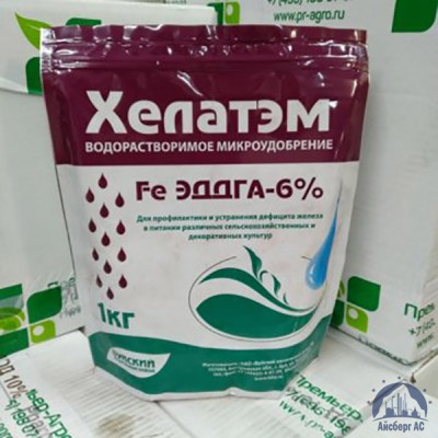 Удобрение ХЕЛАТЭМ Fe 6 Fe EDDHA (ЭДДГА) 6 % купить  в Братске